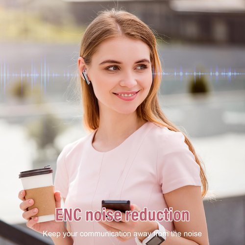 Ai Translation Earbuds Real Time with Audio and Video Calls, 3-in-1 Buletooth 5.3 Translator Earbuds with 6 Translation Modes/164 Languages/No Subscription Required, 48H Headphones Translator, Rose