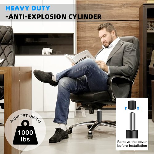 Heavy Duty Gas Lift Hydraulic/Pneumatic Piston for Office Chair,28'' Heavy Duty Office Chair Base Replacement