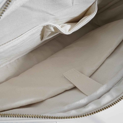 Benfan Laptop Tote for Men & Women 14Inch Computer Bags Briefcase Business Office Travel Work Handbag Carrying Bag with Large Front Pocket Color White