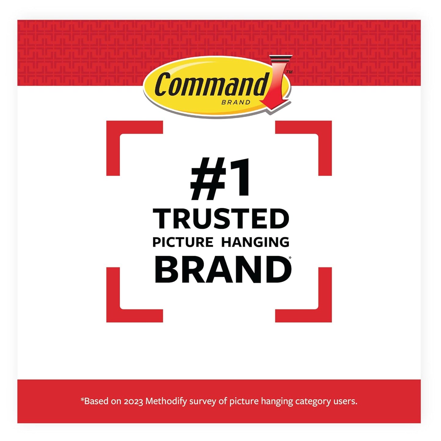 Command 4 lb Small Picture Hanging Strips - 18 Pairs for Damage-Free Wall Decor | White Adhesive Strips