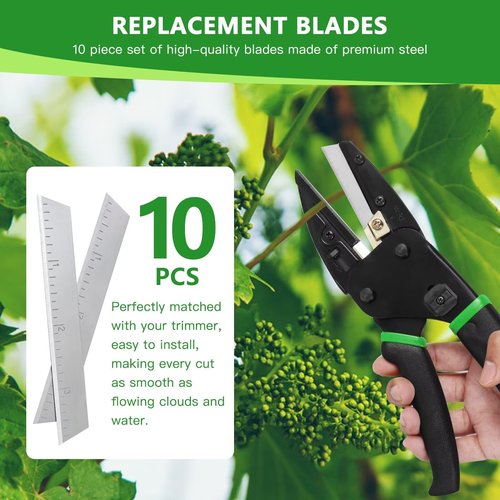 Artmavin 10 Pcs 3-7/8" Replacement Blades Fit for 401 37201 37301 Craftsman Handi-cut