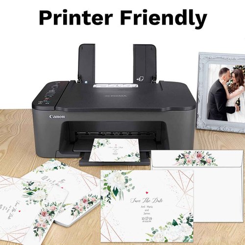 1000 Pack White A2 Envelopes Self Seal, Goefun Printable 4.5x5.75 Envelopes for Invitations, Weddings, Baby Showers, Photos, Postcards, Greeting Cards, Mailing, Graduations