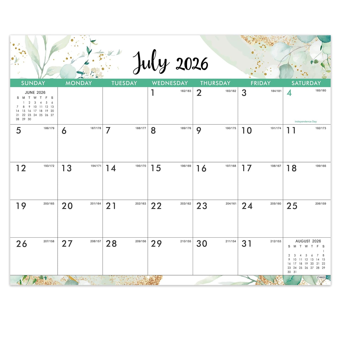 2026-2027 Magnetic Calendar - 2026-2027 Calendar, Magnetic Calendars for Fridge from Jul.2026 - Dec.2027, 8''x10'', Fridge Calendars for Refrigerator, Easy Organizing