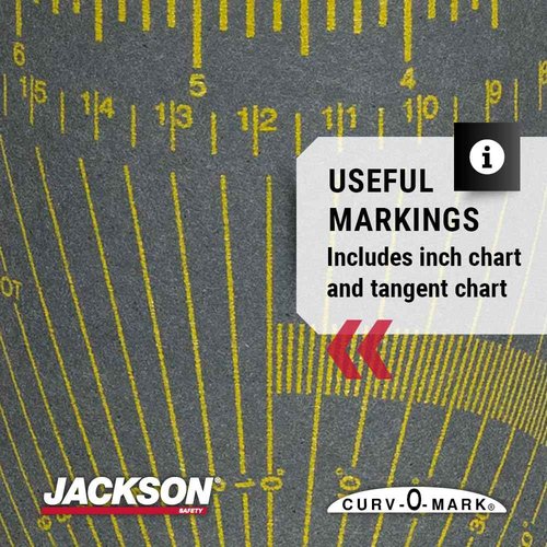 Jackson Safety Pipe Measuring Tool - Wrap-A-Round Tape Pipe Fitting Tool (Multiple Sizes and Heat Ratings)