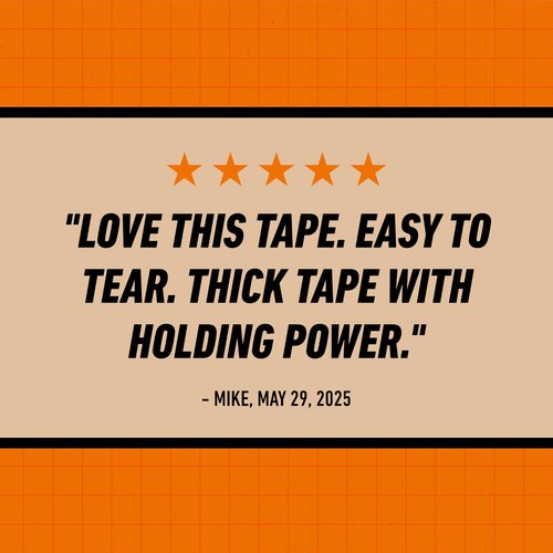 Gorilla Crystal Clear Tape, 1.88” x 18 yd (Pack of 12) - Weather Resistant for Indoor or Outdoor Projects and Repairs