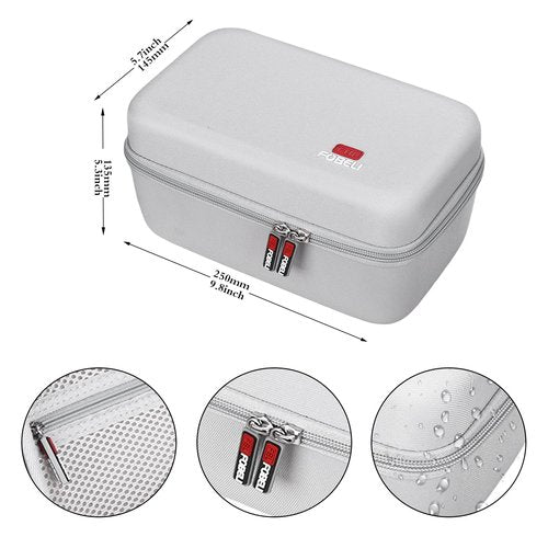 FBLFOBELI EVA Hard Storage Case Compatible with Liene M100 4x6'' Photo Printer, Portable Travel Protective Bag (Case Only) (Gray)