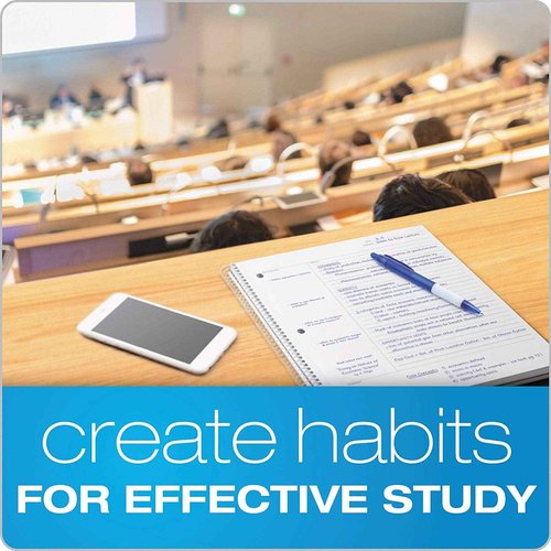 TOPS FocusNotes Note Taking System Legal Pad, 8-1/2 x 11-3/4 Inches, White, 50 Sheets (77103) - 6 PACK