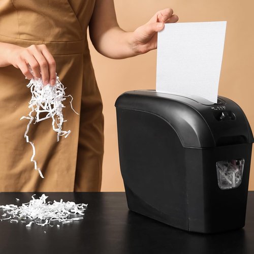 Paper Shredder Lubricant Sheets - 100 Pcs for Cross-Cut & Micro-Cut Shredders | 6 x 8.5 Inch