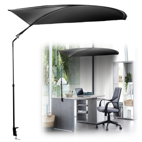 BALAPET Large Office Cubicle and Desk Shade, 360-Degree Swivel Adjustable Position Cubicle Light Shield, Designed for Light Sensitive Worker, Ideal Shade for Office Cubicles and Desks