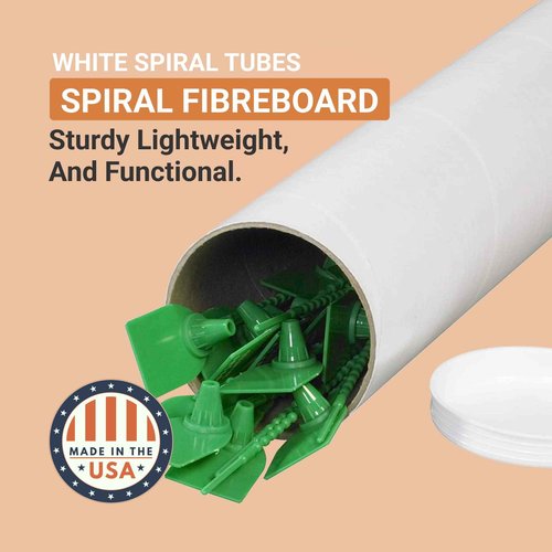 AVIDITI Shipping Tubes 3"L x 24"W, 24-Pack | Cardboard Mailing Tube for Packing, Shipping and Mailing 324