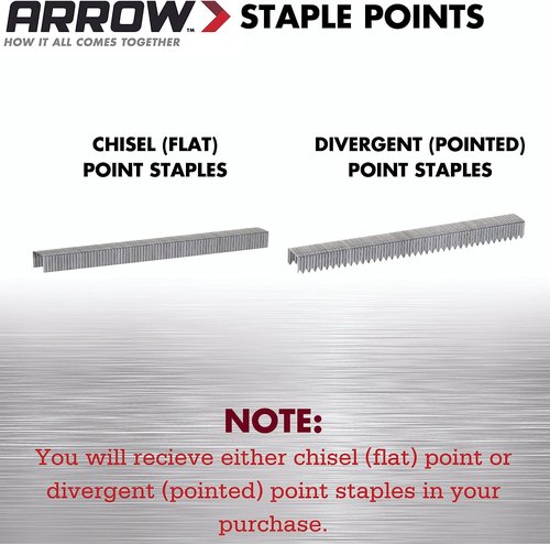 DEWALT Staple Gun, Carbon Fiber Body, 2-in-1 Tacker (DWHT80276) & Arrow Fastener 506IP Heavy Duty T50 3/8-Inch Staples for Upholstery, Construction, Furniture, Crafts, 5000-Pack