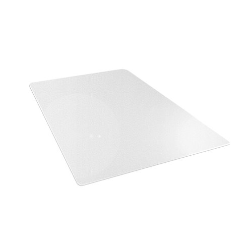 Cleartex Floortex Megamat Extra Thick 35-inch x 47-inch Rectangular Chair Mat for Hard Floors & Carpets, Polycarbonate (FCM12895ER)