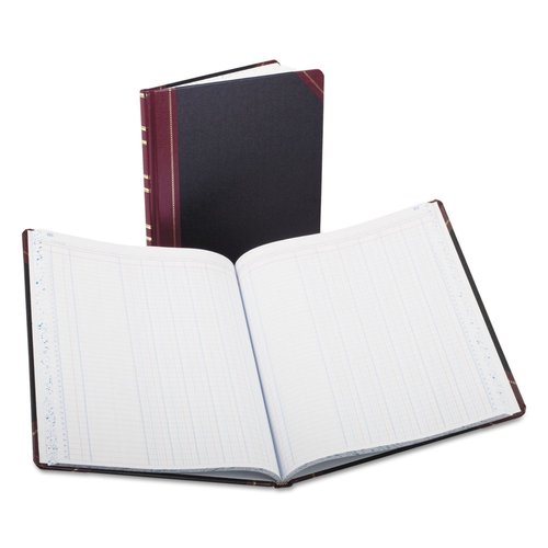Boorum & Pease 160212156 Columnar Book, 6 Col,150 Pgs,12-1/4-Inch x10-1/8-Inch,BK Cover