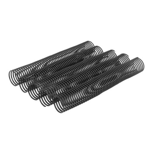 18 Pcs Spiral Binding Coil 38mm Diameter 48 Loop 4:1 Pitch 310 Sheet Capacity Binding Combs for Engineering Documents