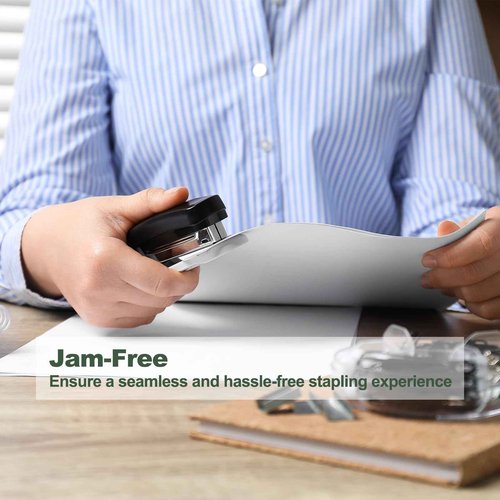 M&G 23/23 Heavy Duty Staples for Stapler, 10000pcs(1000pcs Per Box) Staples 210 Sheets Capacity for Standard Stapler Smooth Stapling for Home Office Supplies, Silver