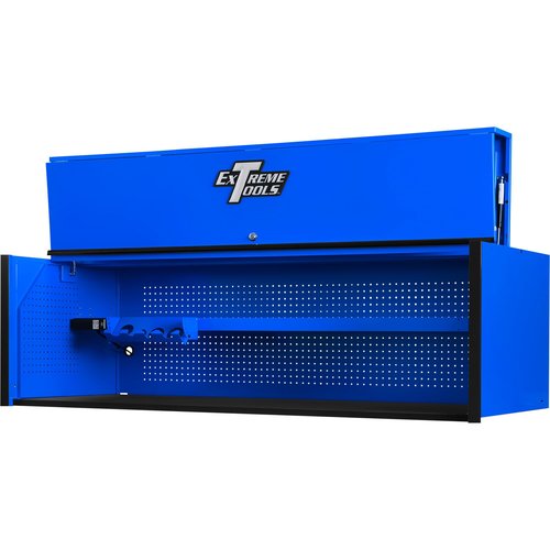 Extreme Tools Rx Series Deep Hutch 72 inches X 30 inches Blue
