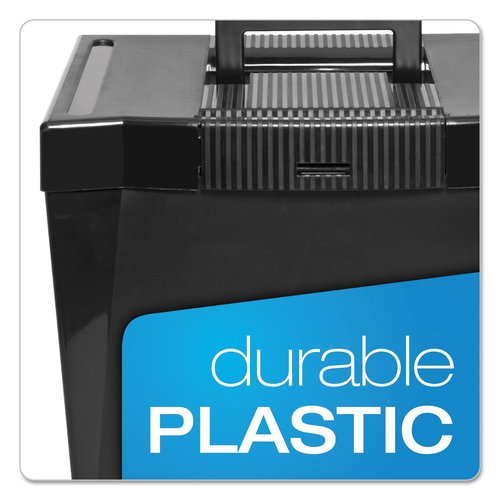 Pendaflex Economy File Box, Black, 10-7/8" H x 13-1/2" W x 10-1/4" D (20861)