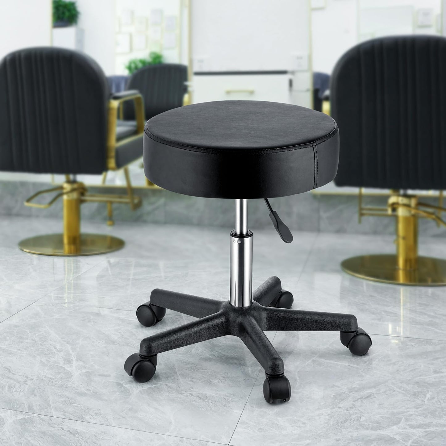 VEVOR Rolling Stools with Wheels 400LBS Weight Capacity Swivel Stools Chair