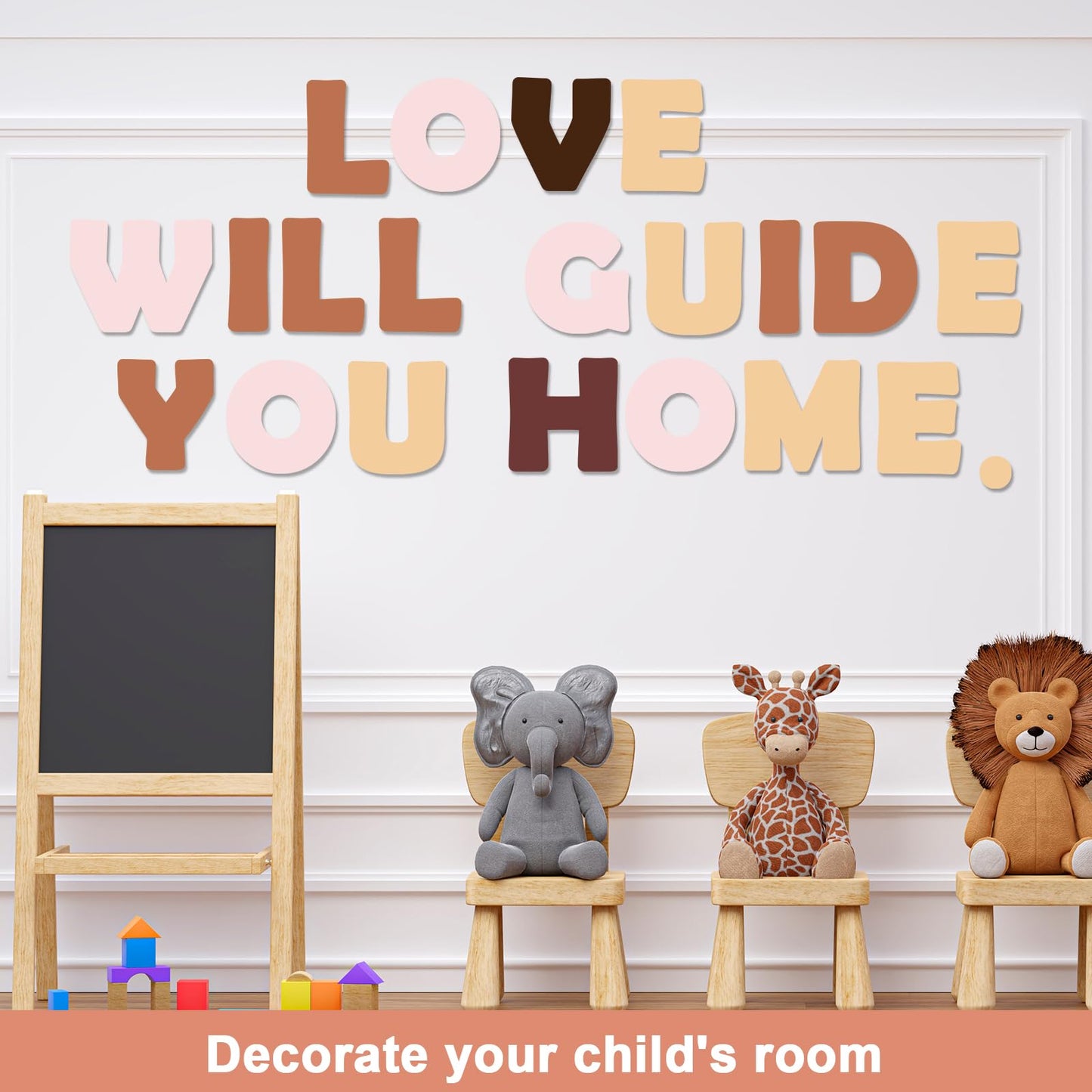 150 PCS Large 6" Bulletin Board Letters Set,Boho Color Classroom Alphabet Cutout Letter for Bulletin Board Display Home School, A Great Helper to Inspire Students' Learning Interest