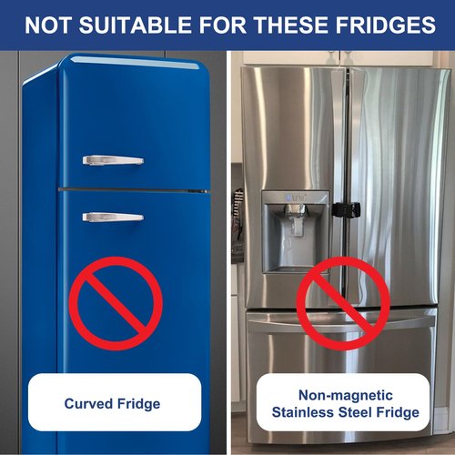 2 Pcs Acrylic Magnetic Dry Erase Board for Fridge, 12"X6" Clear Magnetic to Do List White Board, Acrylic Dry Erase to Do List for Refrigerator, Magnet Whiteboard with 6 Markers