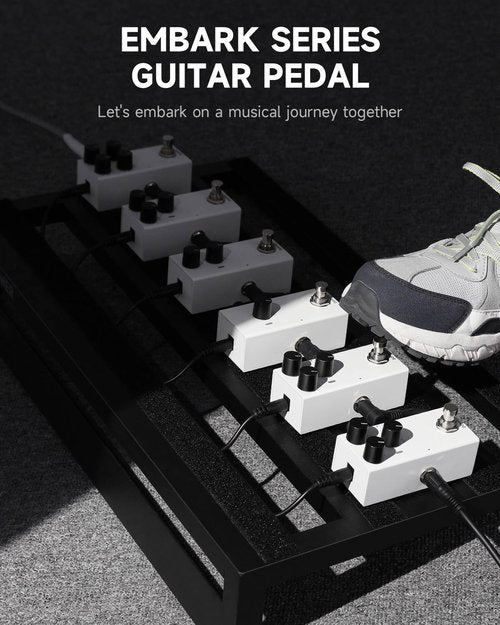 Donner EMBARK 01 ECHO Delay Guitar Pedal, DIY Shell, Electric Guitar, Analog Guitar Effect Pedal, true bypass