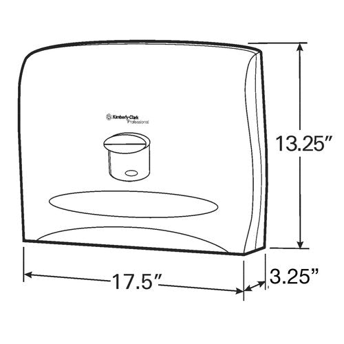 Scott Toilet Seat Cover Dispenser (09505), White