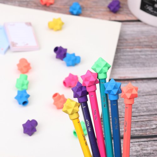 Mr. Pen- Pencil Erasers Toppers, 48 Pack, Vibrant Colors, Erasers for Pencil, Pencil Top Erasers, Back to School Supplies
