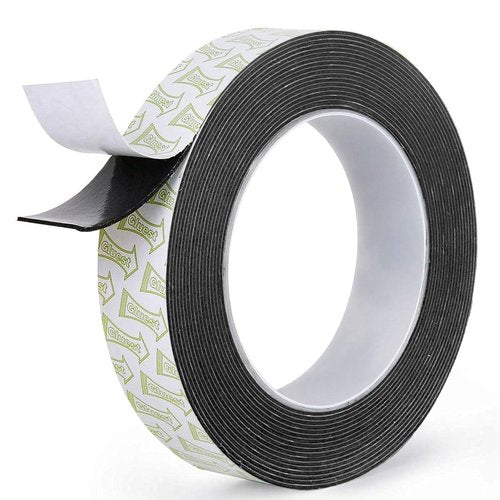 Double Sided Tape Heavy Duty, 1IN x 16.5FT Removeable Mounting Tape, No Damage Wall Tape Damage Free Picture Hanging Strips, Strong Adhesive Strips Foam Tape for Poster Art Craft Home Office Decor