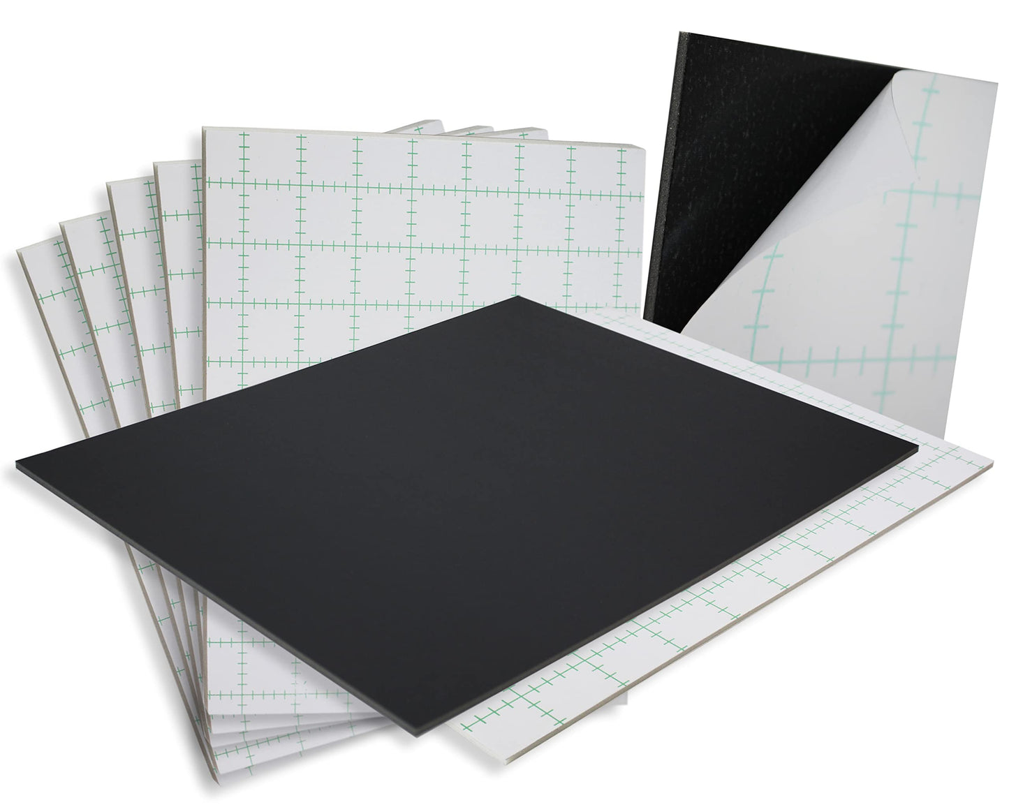 Self Adhesive Foam Board 24x48 5PK Black Self Stick Mounting Board. Foam Core with Adhesive 24x48 Foamboard. Poster Board with Sticky Side, Self Adhesive Foamcore 24x 48.Acid Free, 3/16 Thick