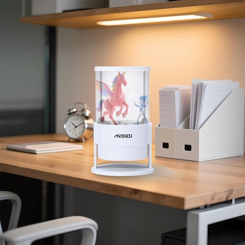 Missyou 3D Hologram Fan - 360° HD Projector with Remote & WiFi | 700 Video Library for Business & Events