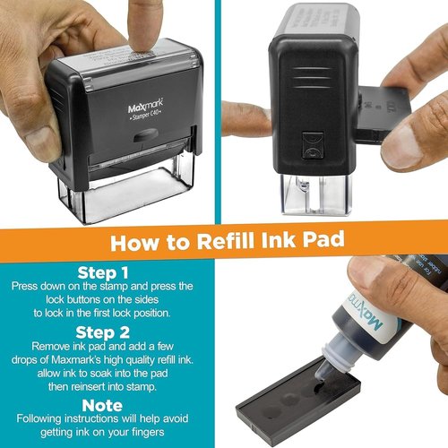 Surrendered Self Inking Stamp - TxDMV Compliant - Required for webDEALER Program - Professional Self-Inking Stamp