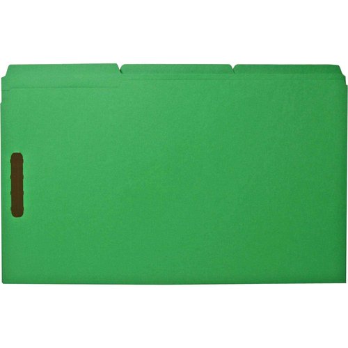 Business Source 2-ply Tab Legal Fastener Folders