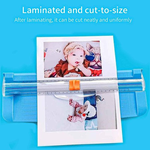 12.5in x 656ft Matte BOPP Laminating Film, Thermal Laminate Film Hot Roll Laminating Film, 1" (2.54cm) Core, 1 mil (27 mic) Thickness, Laminating Sheet Roll for Paper and Photo Laminating