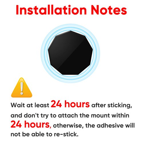 4 Pcs Adhesive Piece Magnet Replacement for Garmin Low-Profile Magnetic Mount,Only Windshield Sticky No Mount,for Garmin Dash Cam 45/46/47/55/56/57/65W/66W/67W/Tandem/Speak Plus