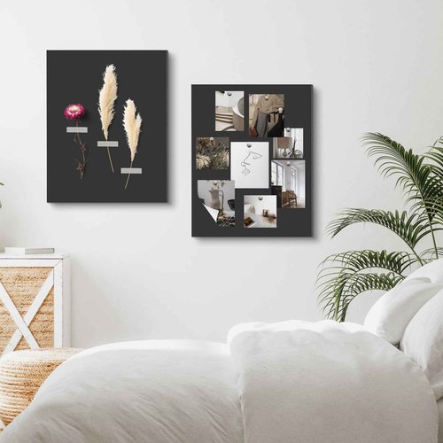 Golden State Art, 10 Pack Black Foam Board 24x36, 3/16 Thick Acid Free Foam Core Poster Board