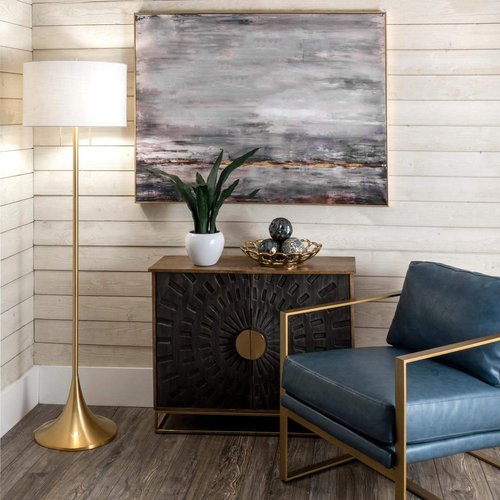 nuLOOM Ballwin 64" Metal Floor Lamp
