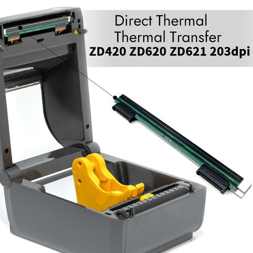 P1080383-226 New Printhead for Zebra ZD420 ZD620 ZD621 Thermal Desktop Printer 203dpi Genuine P1080383-415