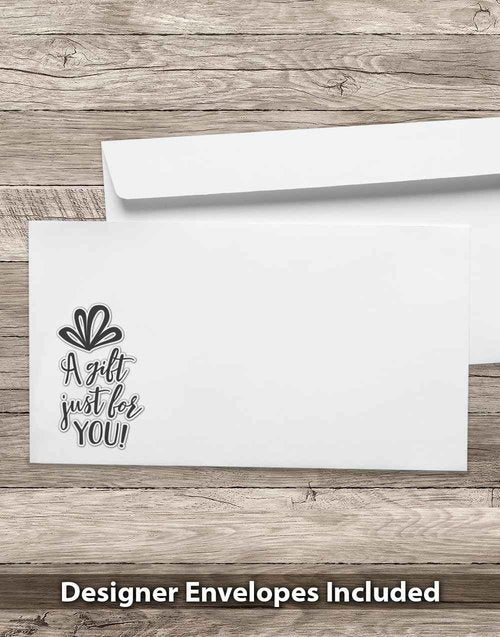 Business Card Magnet Notepads and Designer Envelopes, Peel and Stick Your Business Card, Year Round Magnetic Marketing Supply (Neighborhood - Pack of 100)