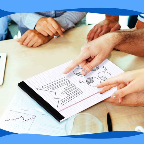 Gueevin 100 Pcs Legal Pads 5x8 Inch Note Pads Lined Small Notepads Bulk Wide Ruled Writing Paper 5 x 8 Mini Notebook for School, College, Office, Classroom Supplies, 40 Sheets (White)