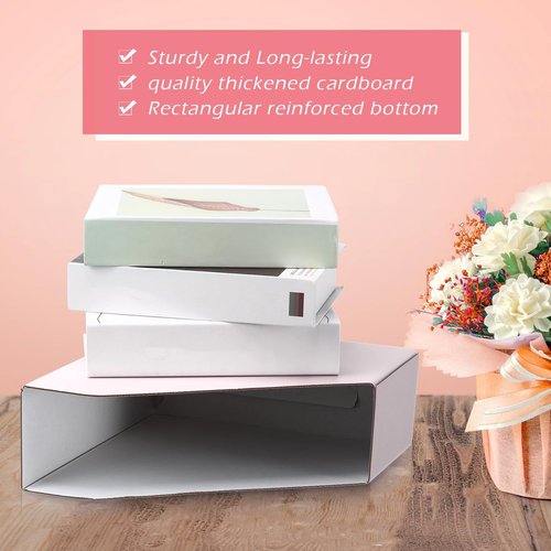 15 Pack Magazine File Holder Cardboard Magazine File Organizer Foldable Pink Magazine Holder for Shelves Magazine Document Storage Box Book Bin Desk File Organizer for Office Home Classroom