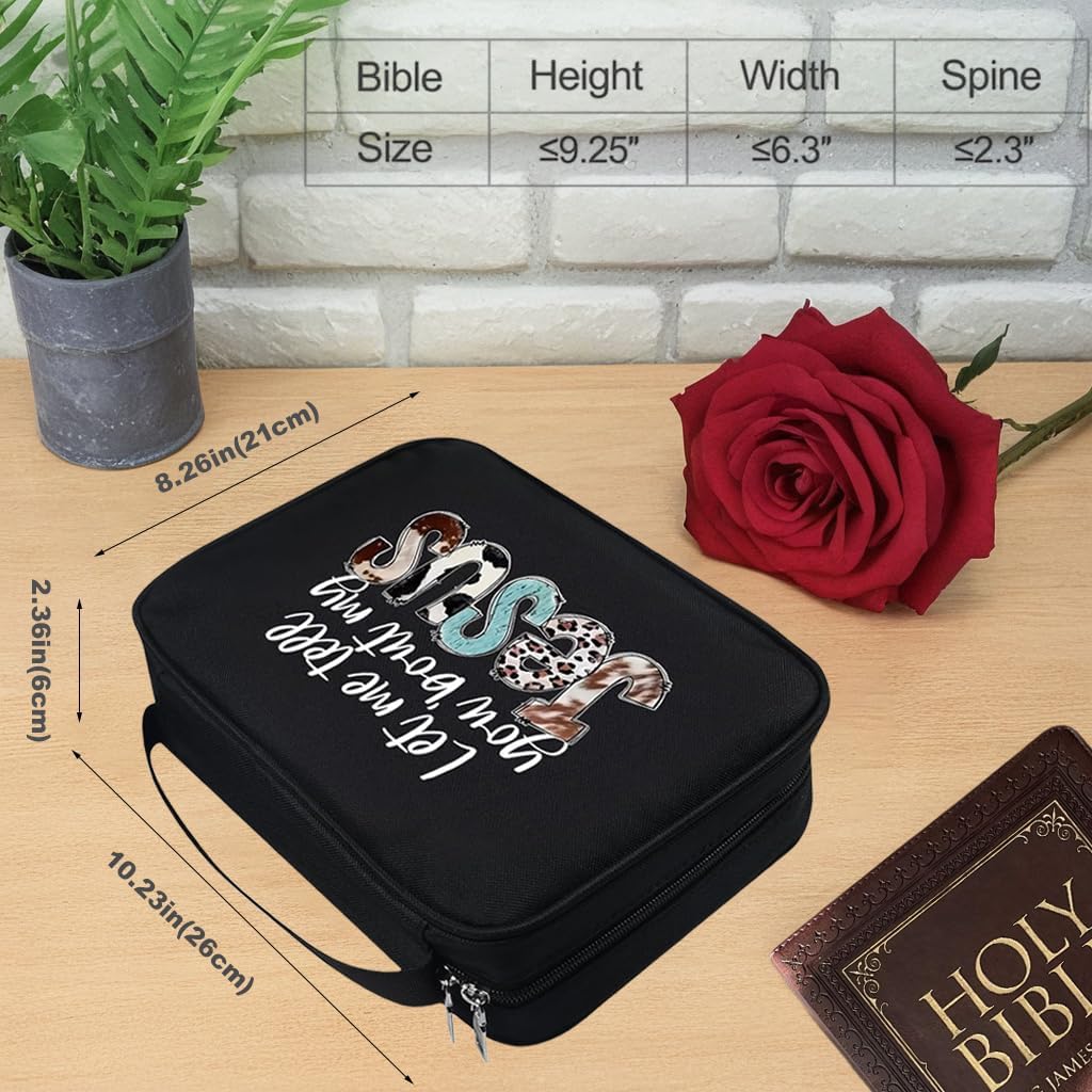 Skiennix Bible Cover for Women & Girls - Durable Case with Handles | All-in-One Bible Journaling Kit