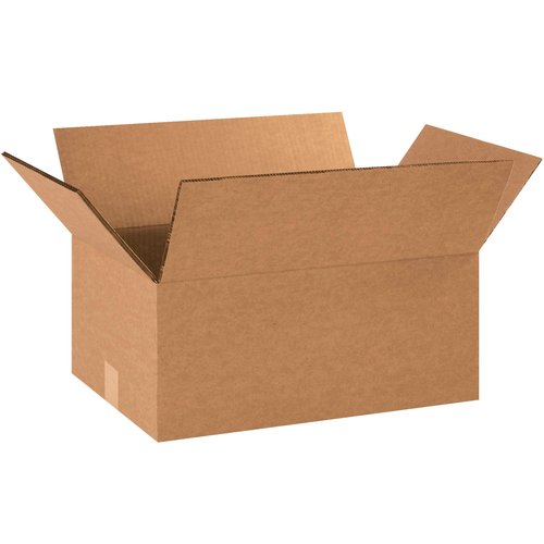 Aviditi HD18128DW Double Wall Corrugated Box, 18" Length x 12" Width x 8" Height, Kraft (Bundle of 15)