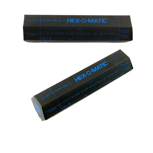 Retro 51 Hex-o-Matic Black .7mm Pencil - HEX-601P