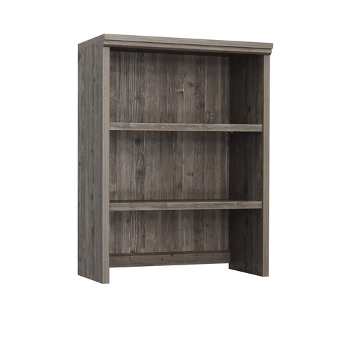 Sauder Aspen Post Commercial Office Hutch, W: 31.26" x D: 15.35" x H: 41.34", Pebble Pine Finish