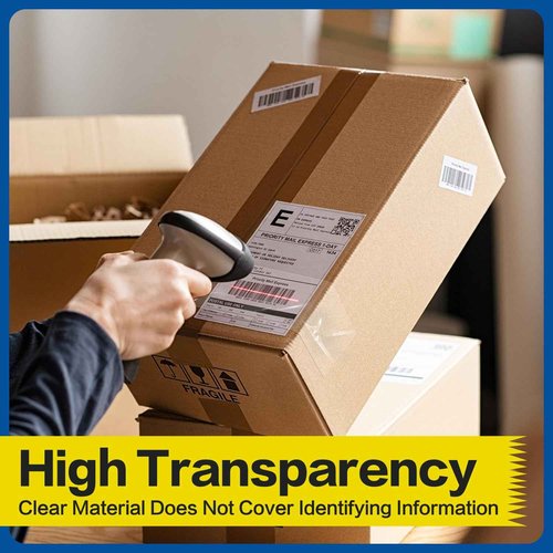deli Heavy Duty Packing Tape 36 Rolls, Clear Packing Tape for Shipping Packaging Moving Sealing, 2.7mil Thick, 2 inches Wide, 65 Yards Per Roll, 2340 Total Yards