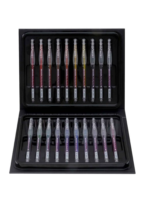 Karin DecoGel StarSparks Pens - Assorted Colors, Set of 20
