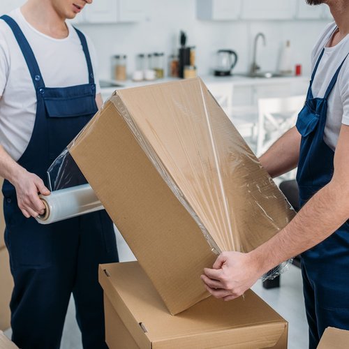 NEXCOVER 18 Inch Stretch Wrap - 1200 Feet | 60 Gauge, 2 Roll Clear Plastic Self-adhering Stretch Wrap Film for Pallet Wrap, Thick and Durable Packing Moving Supplies Heavy Duty Shrink Film.