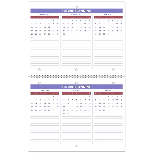 AT-A-GLANCE 2026 Wall Calendar, 8.5" x 11", Small, Unruled Blocks, Monthly (PM1702826)