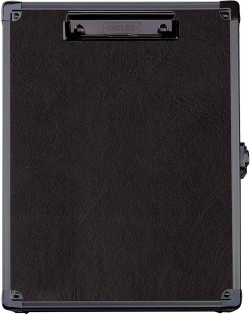 Vaultz Locking Storage Clipboard, 2.15 x 12.75 x 9.75 Inches, Tactical Black (VZ03492)