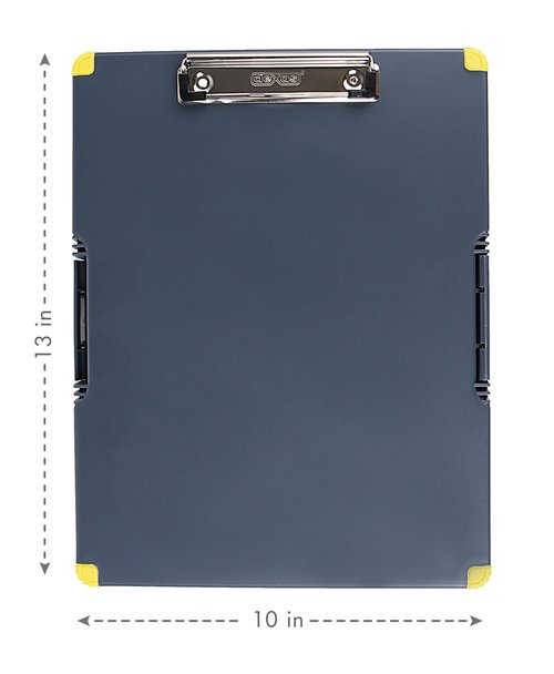 Dexas Duo Clipcase Dual Sided Storage Case and Organizer, Yellow